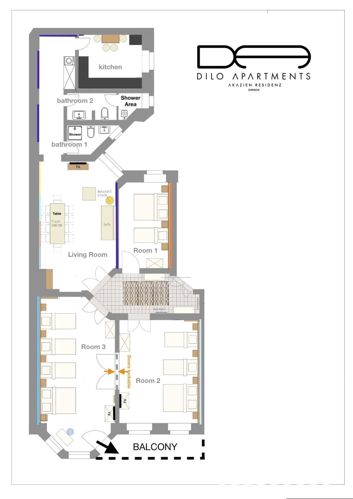 Dilo Apartments Berlin Kültér fotó